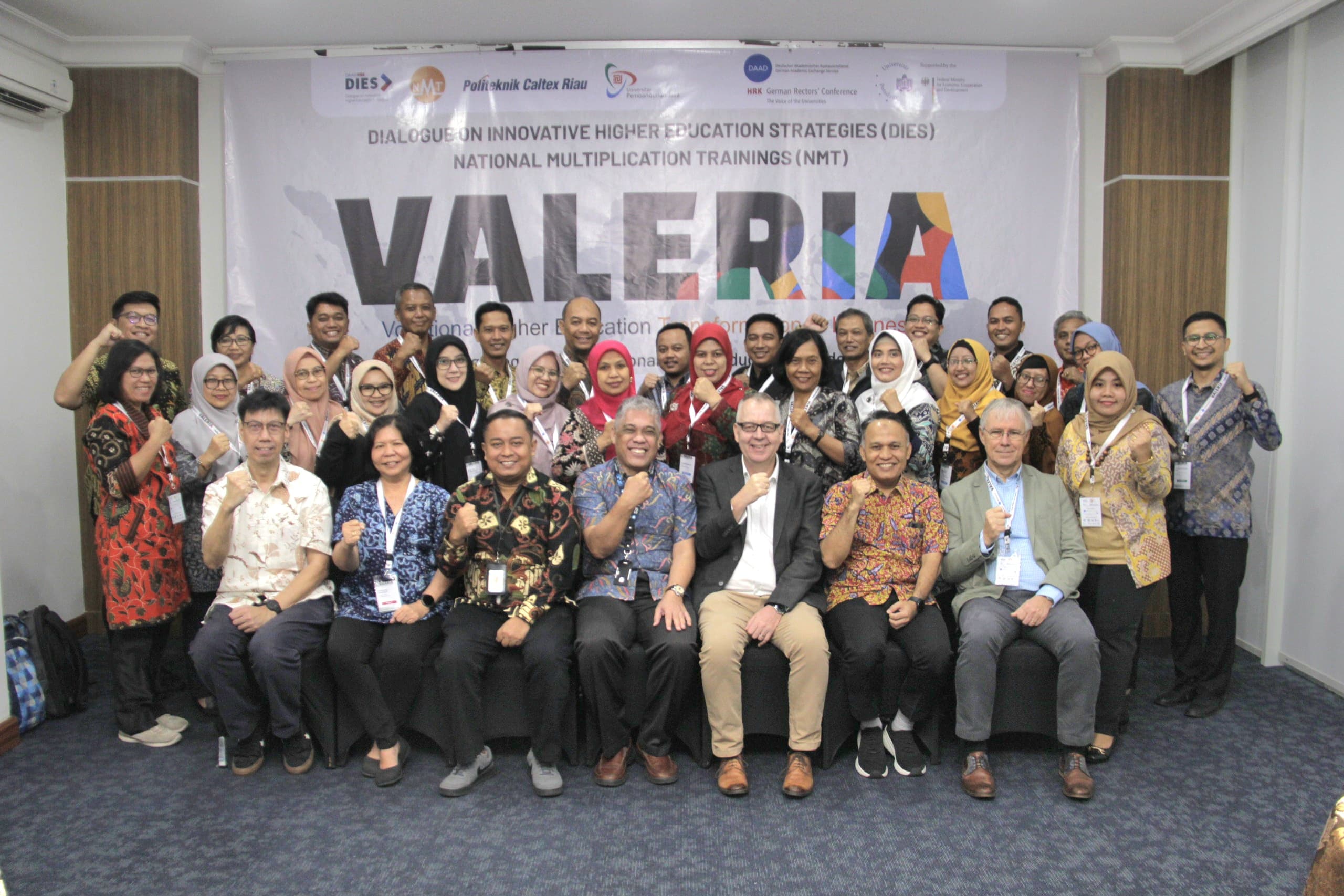Akselerasi Kualitas PTV Indonesia, Politeknik Caltex Riau Selenggarakan VALERIA