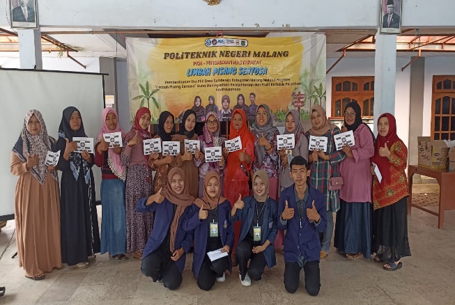 Inovasi Mahasiswa Polinema Dayagunakan Limbah Pisang di Malang